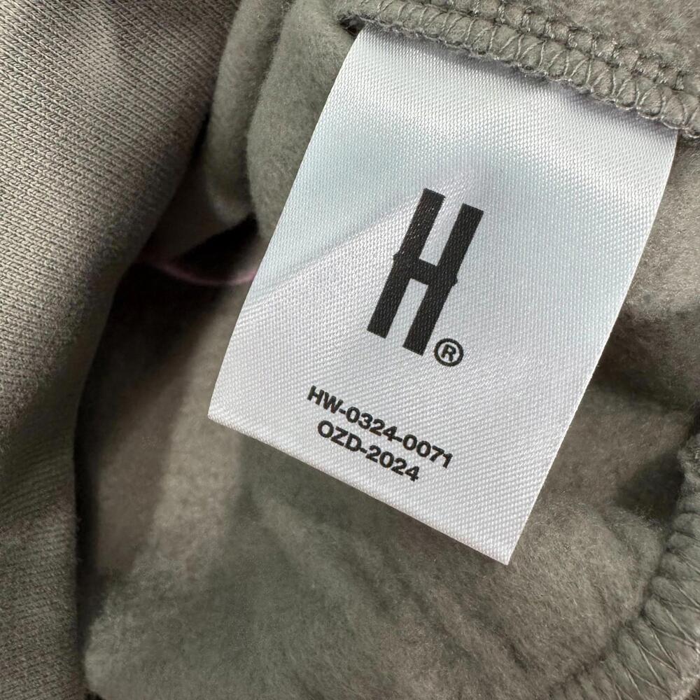 Hoodrich Women’s Size Small Gray Brown Shadow Crop BH Hoodie Sweatshirt New - Picture 8 of 13